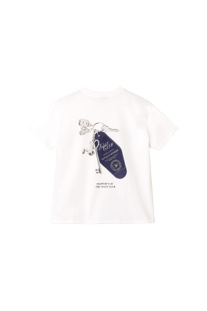 Tally Weijl Kadın Baskılı T-Shirt - STSCOPOOM14 Beyaz - 5