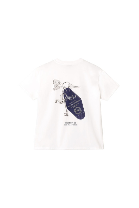 Tally Weijl Kadın Baskılı T-Shirt - STSCOPOOM14 Beyaz - 5