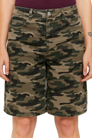 Tally Weijl Kadın Bermuda Short - SSHCOJORDA Kamuflaj - 3