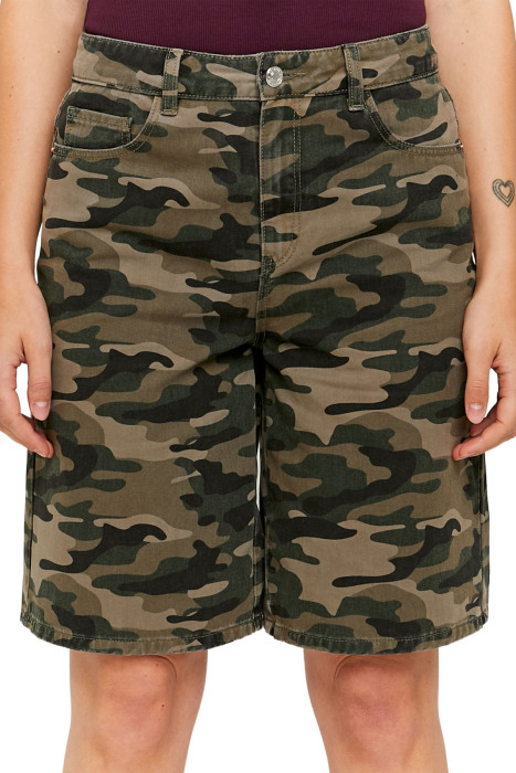 Tally Weijl Kadın Bermuda Short - SSHCOJORDA Kamuflaj - 3