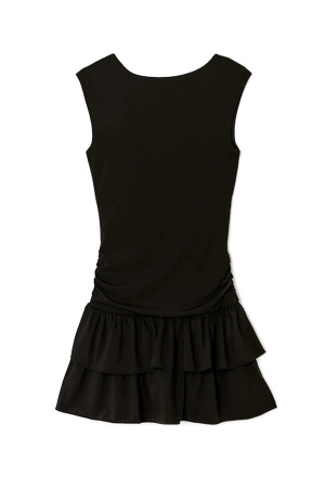 Tally Weijl Kadın Fırfırlı Elbise - SDRPECUATRO Siyah - 3