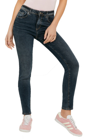 Tally Weijl Kadın Jean Pantolon - SPADEPUMPMR3 Koyu Mavi - 2