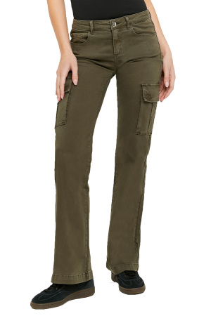 Tally Weijl Kadın Kargo Pantolon - SPACOWELLE Haki - 2