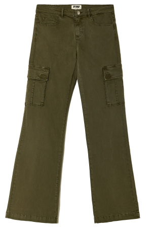 Tally Weijl Kadın Kargo Pantolon - SPACOWELLE Haki - 6