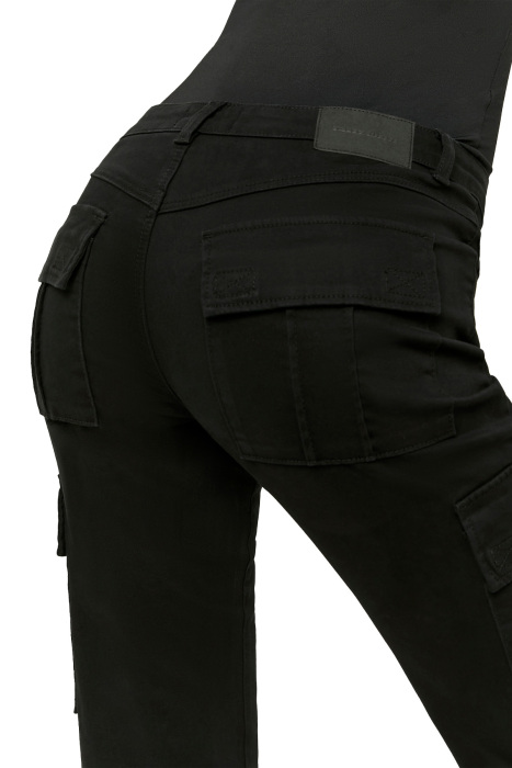 Tally Weijl Kadın Kargo Pantolon - SPACOWELLE Siyah - 4