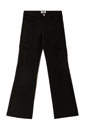 Tally Weijl Kadın Kargo Pantolon - SPACOWELLE Siyah - 6