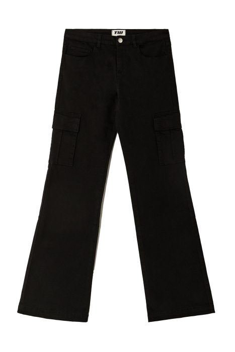 Tally Weijl Kadın Kargo Pantolon - SPACOWELLE Siyah - 6