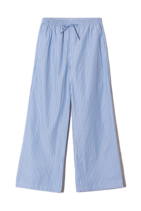 Tally Weijl Kadın Pijama Pantolon - SPACOPYJAMA Mavi/Beyaz - 5