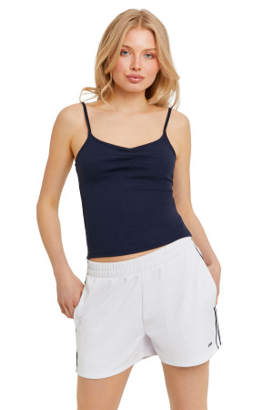 Tally Weijl Kadın Short - SSHPESPATI Beyaz/Mavi - Tally Weijl