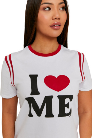 Tally Weijl Kadın T-Shirt - STSCOORCUN2 Beyaz - 2