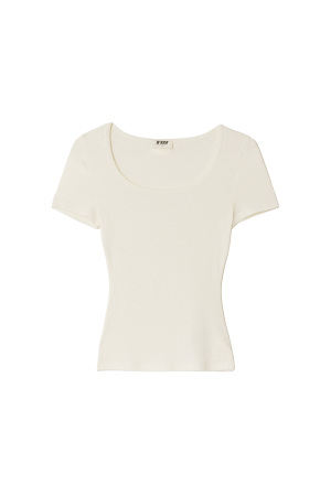 Tally Weijl Kadın T-Shirt - STSCOORLA Beyaz - 4