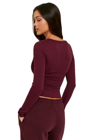 Tally Weijl Kadın T-Shirt - STSCOORLA PUR139 - 3