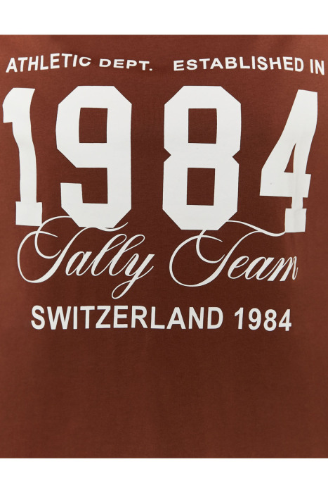 Tally Weijl Kadın T-Shirt - STSCOPOOM13 Kahverengi - 5