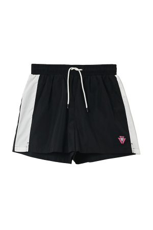 Tally Weijl Kadın Yüksek Bel Short - SSHPEKITO Siyah/Beyaz - 5