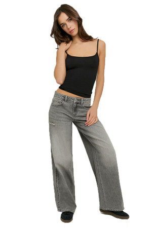 Tally Weijl Woven Kadın Jean Pantolon - SPADEDODA Gri - Tally Weijl