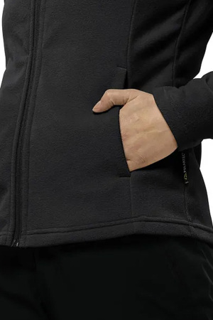 Taunus Fz Kadın Tam Fermuarlı Polar - 1711391TR Siyah - Jack Wolfskin