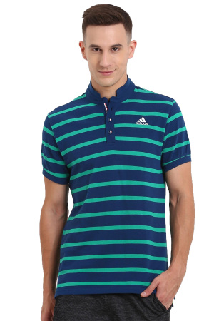 Tc 1 Erkek Polo T-Shirt - EC5352 Petrol Yeşili/Petrol Mavisi - EU-Adidas