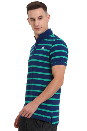 Tc 1 Erkek Polo T-Shirt - EC5352 Petrol Yeşili/Petrol Mavisi - 2