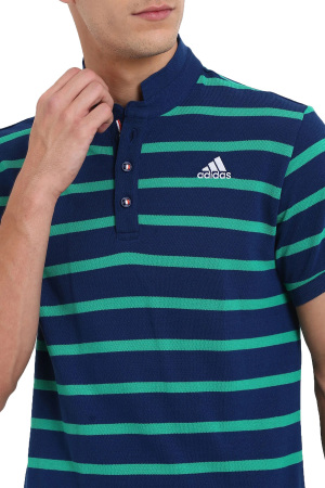 Tc 1 Erkek Polo T-Shirt - EC5352 Petrol Yeşili/Petrol Mavisi - 5