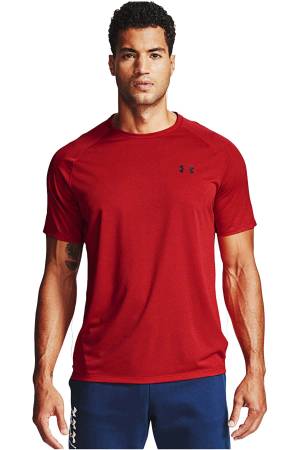 Tech 2.0 SS Novelty Erkek T-Shirt - 1345317 Kırmızı - Under Armour