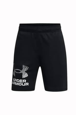 Tech Logo Erkek Çocuk Short - 1383333 Siyah - Under Armour