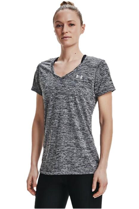 Tech Ssv - Twist Kadın V Yaka T-Shirt - 1258568 Siyah - 1