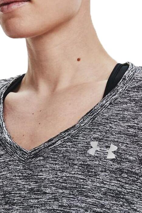 Tech Ssv - Twist Kadın V Yaka T-Shirt - 1258568 Siyah - 2