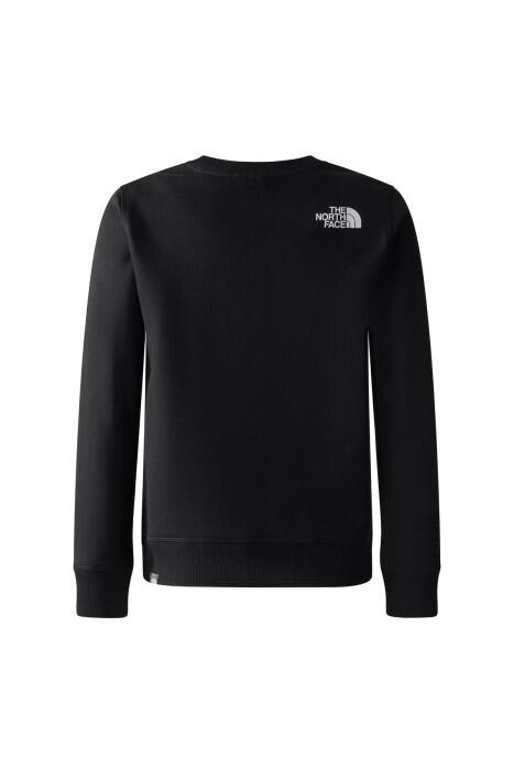 Teen Redbox Crew Çocuk SweatShirt - NF0A82EP Siyah/Neon Sarı - 2
