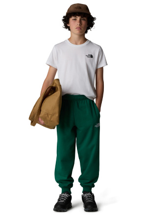 Teen S/S Simple Dome Tee Çocuk T-Shirt - NF0A8DRP Beyaz - The North Face