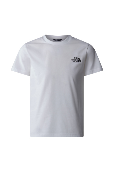 Teen S/S Simple Dome Tee Çocuk T-Shirt - NF0A8DRP Beyaz - 3