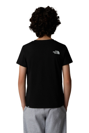 Teen S/S Simple Dome Tee Çocuk T-Shirt - NF0A8DRP Siyah - 2