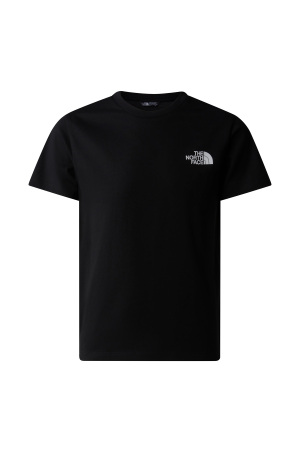 Teen S/S Simple Dome Tee Çocuk T-Shirt - NF0A8DRP Siyah - 3
