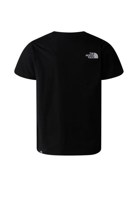 Teen S/S Simple Dome Tee Çocuk T-Shirt - NF0A8DRP Siyah - 4