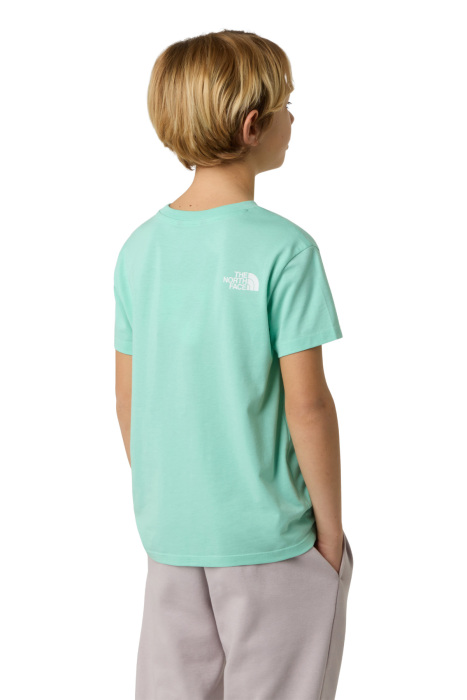 Teen S/S Simple Dome Tee Çocuk T-Shirt - NF0A8DRP Turkuaz - 2