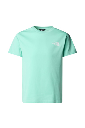 Teen S/S Simple Dome Tee Çocuk T-Shirt - NF0A8DRP Turkuaz - 3