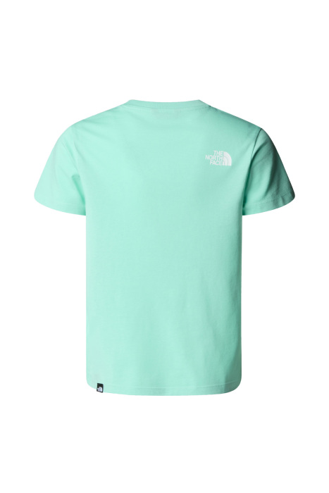 Teen S/S Simple Dome Tee Çocuk T-Shirt - NF0A8DRP Turkuaz - 4