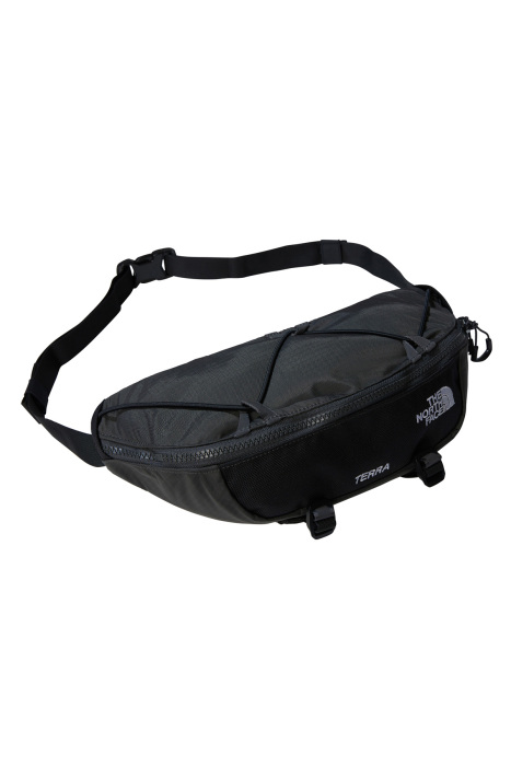 Terra Lumbar 3L Unisex Çanta - NF0A81EO Asfalt Gri/Siyah - 3