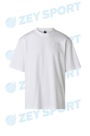 Tnf Essential Simple Dome Os Erkek T-Shirt - NF0A8EVW Beyaz - 4