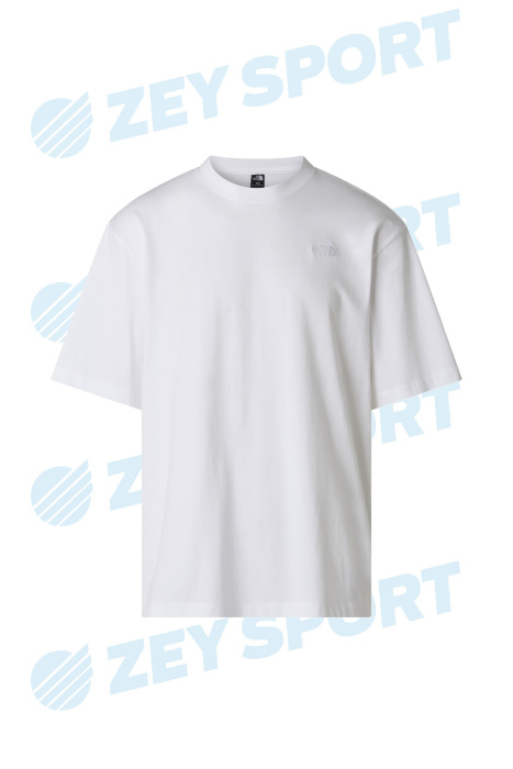 Tnf Essential Simple Dome Os Erkek T-Shirt - NF0A8EVW Beyaz - 4