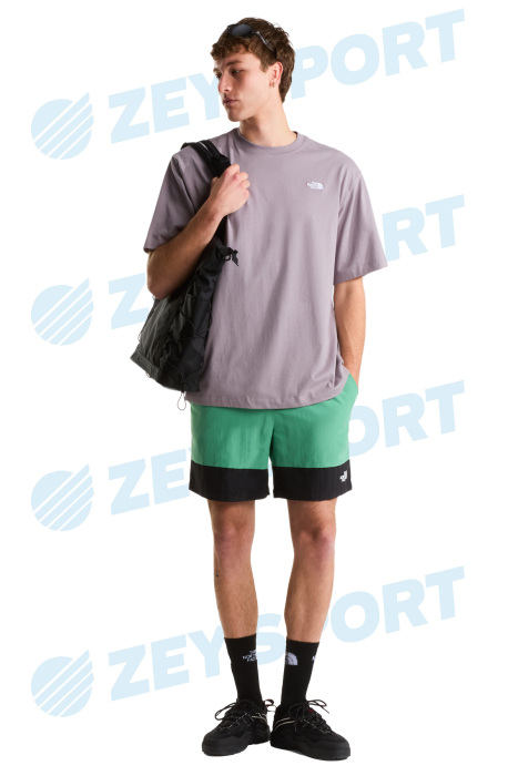 Tnf Essential Simple Dome Os Erkek T-Shirt - NF0A8EVW Gri - 2