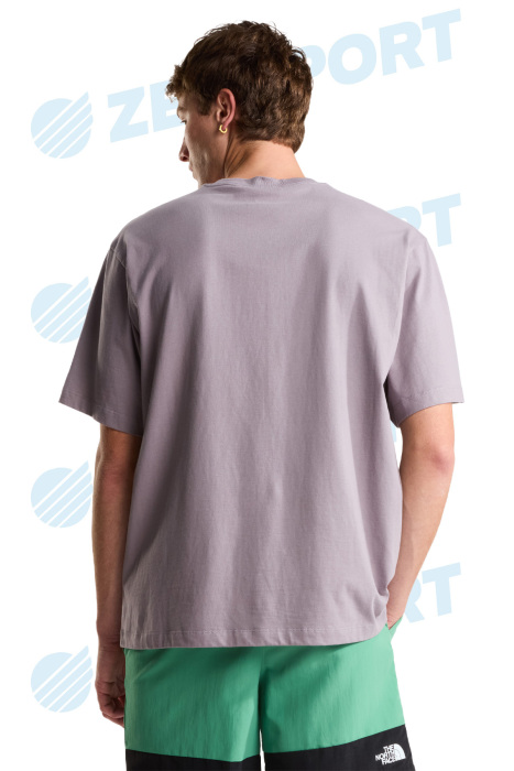 Tnf Essential Simple Dome Os Erkek T-Shirt - NF0A8EVW Gri - 3