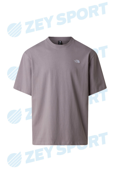 Tnf Essential Simple Dome Os Erkek T-Shirt - NF0A8EVW Gri - 4