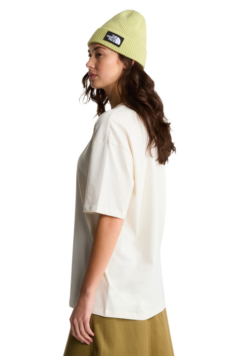 Tnf Essential Simple Dome Os Kadın T-Shirt - NF0A8EVX Krem - 3