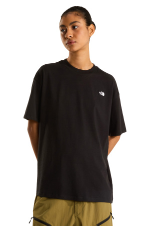 Tnf Essential Simple Dome Os Kadın T-Shirt - NF0A8EVX Siyah - The North Face
