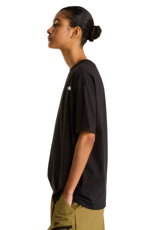 Tnf Essential Simple Dome Os Kadın T-Shirt - NF0A8EVX Siyah - 3