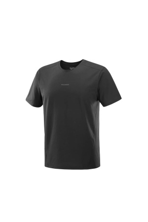 Trackline Ss Tee Erkek T-Shirt -LC2438800 Siyah - Salomon