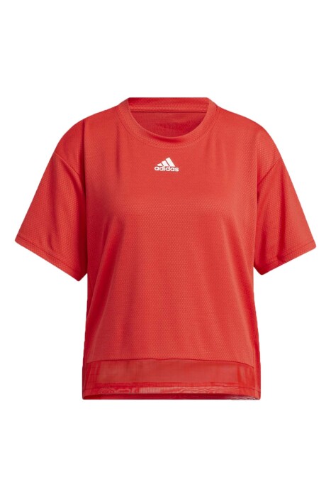 Training Heat.Rdy Mesh Tee Kadın T-Shirt - H50825 Kırmızı - 1