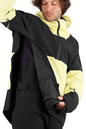 Transfer Anorak Erkek Mont - LC2145300 Siyah/Neon sarı - 5