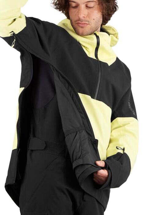 Transfer Anorak Erkek Mont - LC2145300 Siyah/Neon sarı - 5