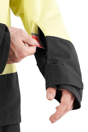Transfer Anorak Erkek Mont - LC2145300 Siyah/Neon sarı - 7